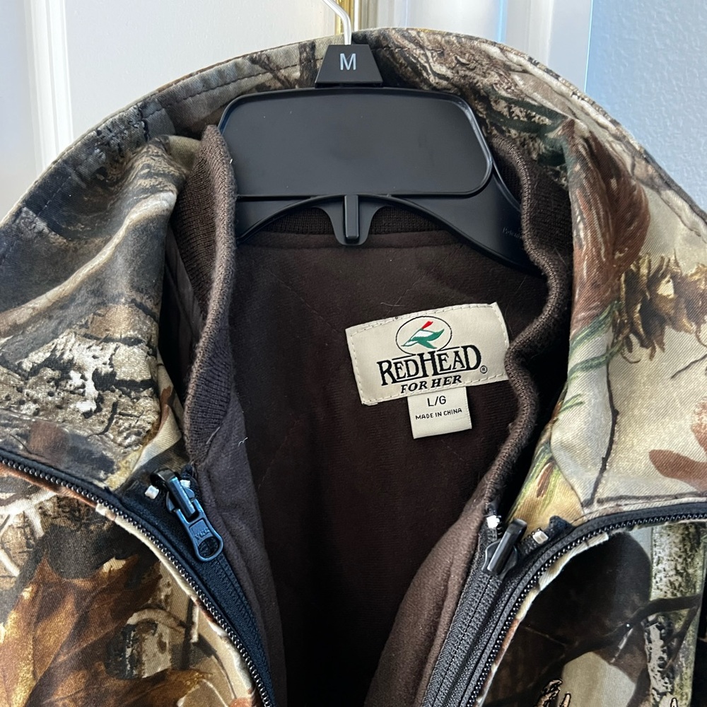 CLEARANCE Women’s Large Red Head Camo Hunting Winter Jacket - Picture 11 of 16